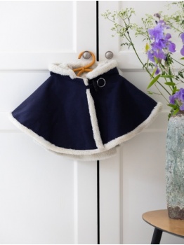 dinetdom__vtements_bb_enfants_luxe_collection_nuit_arctique_cape_bleu_mouton_fourre_laine_capuche_1