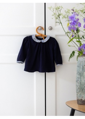 dinetdom__vtements_bb_enfants_luxe_collection_nuit_arctique_blouse_col_claudine_plumeti_bleu_1