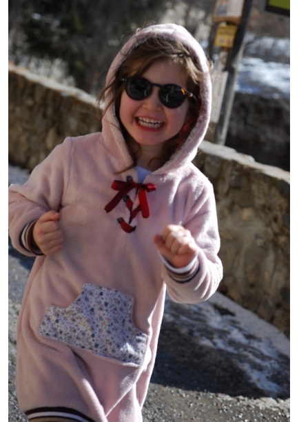 dinetdom__vtements_enfants_luxe_collection_nuit_arctique_robe_sweat_doudou_rose_liberty_vert_capuche_poche_2